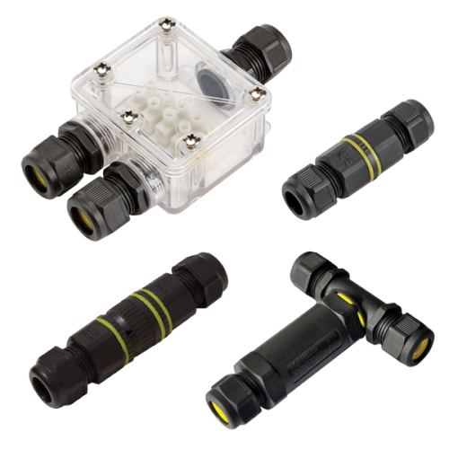 ICON IP68 Wateproof 2 Way 5 Pole In-Line Connector