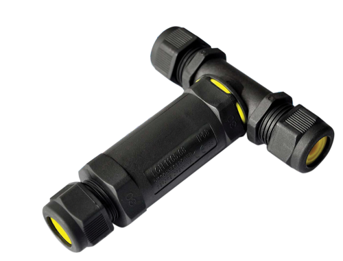 ICON IP68 Waterproof 3 Way 3-5 Pole Tee Connector