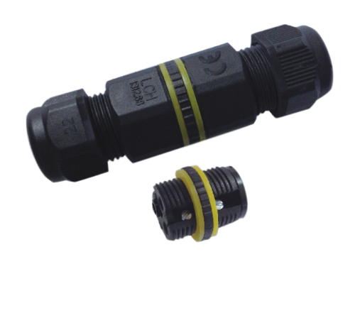 ICON IP68 Waterproof 2 Way 3 Pole In-Line Connector