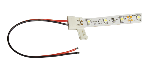 Solderless Tail Connectors for 10mm IP20 Single Colour LED Flexi Strip Ends