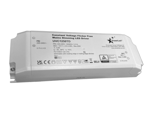 50W 12VDC 0.83 ~ 4.16A IP20 Triac Dimmable LED Driver