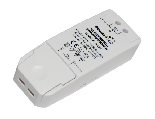 0 ~ 70W 11.5VAC 6A IP20 Triac Dimmable AC-AC Electronic Transformer