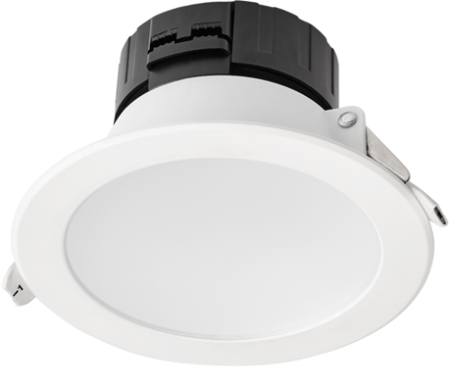 9W 4000K 90º Beam Angle IP44 Fixed White Dimmable LED Downlight
