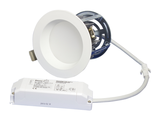 11W 3000K 90º Beam Angle IP44 Fixed White Dali Dimming LED Downlight