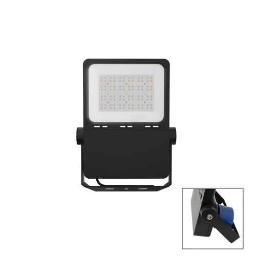 100W 100~240VAC 5000K 140LM/W IP65 LED Floodlight with Dusk to Dawn Sensor