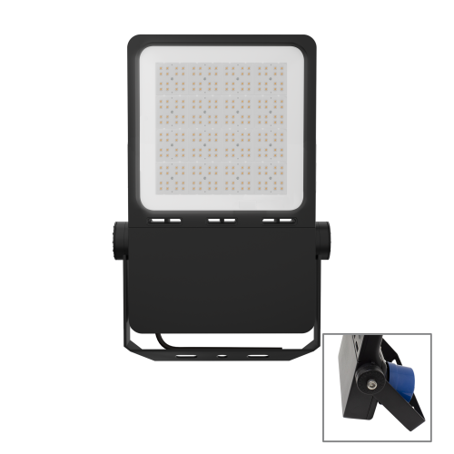 200W 100~240VAC 5000K 140LM/W IP65 LED Floodlight with Dusk to Dawn Sensor