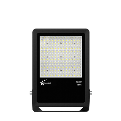 100W 5000K 15500LM C4 Standard Black (RAL9011) LED Floodlight with Daylight Harvesting