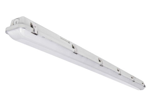 5FT Single 4000K 5600LM 40W IP65 VapourProof LED Batten