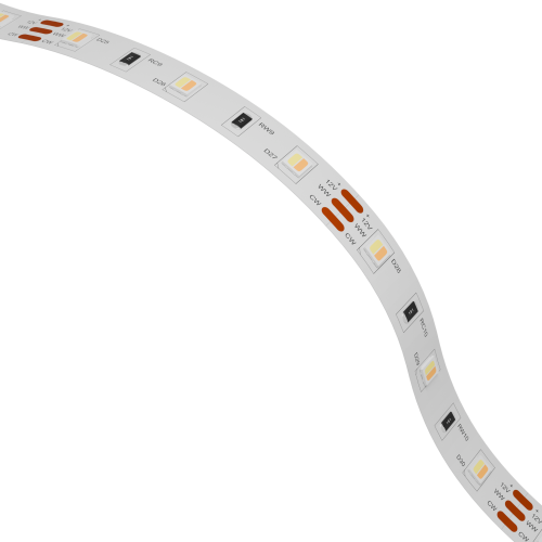 9.6WM 12VDC 60 LEDs per metre 2800-6500K 330-360LMM IP20 Tuneable LED Flexible Tape