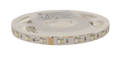 11.52WM 24VDC 72 LEDs per metre RGB + 3000K 612LMM IP20 RGB+W LED Flexible Tape