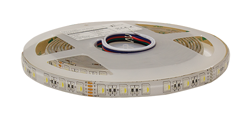 19.2W/M 24VDC 60 LEDs per metre RGB / 3000K 910LM/M IP65 F12-RGBW LED Flexible Tape