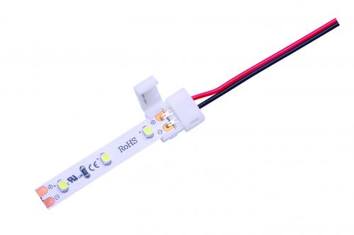 Solderless Tail Connectors for 10mm IP65 Single Colour LED Flexi Strip Ends
