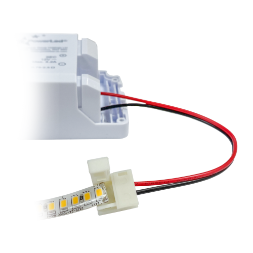 Solderless Tail Connectors for 8mm IP65 Single Colour LED Flexi Strip Ends