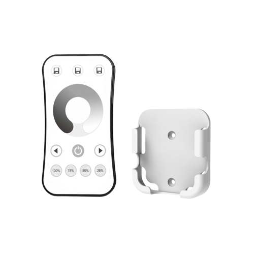 Single Colour 2.4GHz RF Touch Wheel LED Dimming Remote