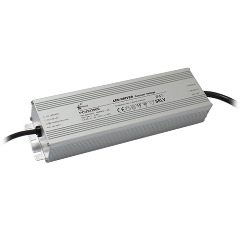 200W 24VDC 0 ~ 8.4A IP67 Rated Constant Voltage LED Driver