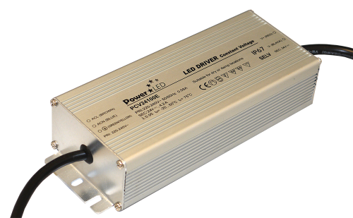 100W 24VDC 0 ~ 4.17A IP67 Rated Constant Voltage LED Driver
