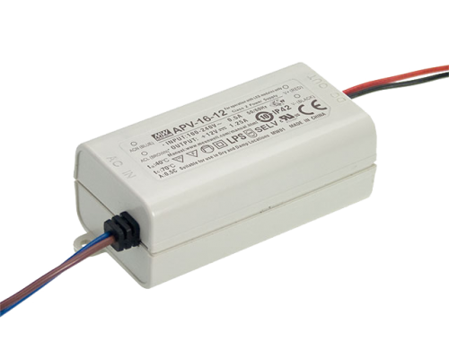 15W 12VDC 1.25A IP42 Constant Voltage LED Driver