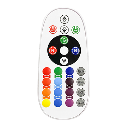 RGB Remote-Controlled LED Floodlight 54W, IP66