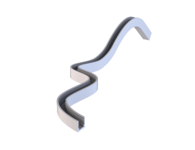 Bendable Anole™ Profile - White